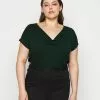 Anna Field Curvy T-Shirt Print - Dark Green 2 Anna Field Curvy T-Shirt Print - Dark Green -Anna Field Stil Geschaft 865c7622f33a42509d59f42c27d252ce