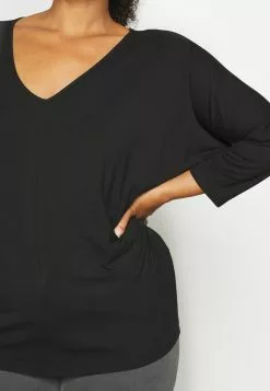 Anna Field Curvy Langarmshirt - Black 12 Anna Field Curvy Langarmshirt - Black -Anna Field Stil Geschaft 87d40f4e0b674e0b96c215b6fae6441d