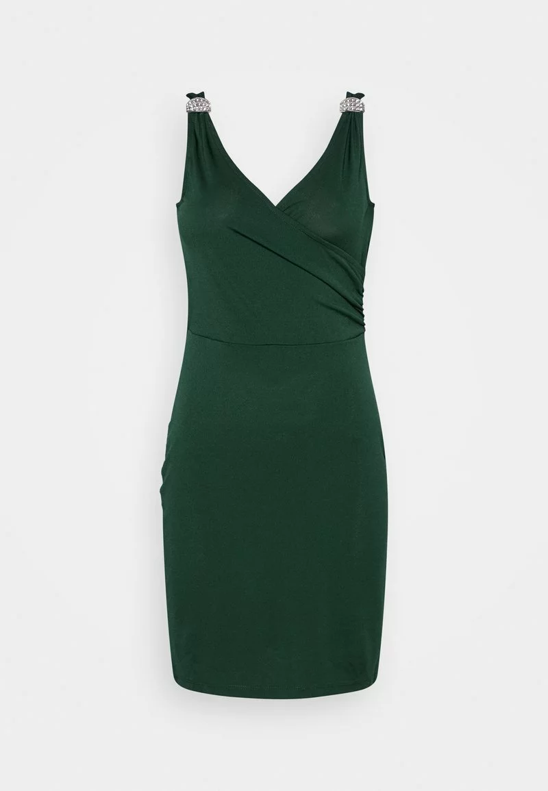 Anna Field Jerseykleid - Dark Green 6 Anna Field Jerseykleid - Dark Green – Bild 4