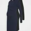 Anna Field MAMA 2 PACK NURSING DRESS - Jerseykleid - Dark Blue/black 1 Anna Field MAMA 2 PACK NURSING DRESS - Jerseykleid - Dark Blue/black -Anna Field Stil Geschaft 8fdbbe96b7e5442499339809df487dbe