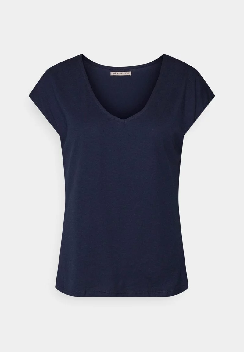 Anna Field T-Shirt Basic - Dark Blue 3 Anna Field T-Shirt Basic - Dark Blue