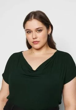 Anna Field Curvy T-Shirt Print - Dark Green 12 Anna Field Curvy T-Shirt Print - Dark Green -Anna Field Stil Geschaft 93299adf77e849a1a3fcda301ab39504