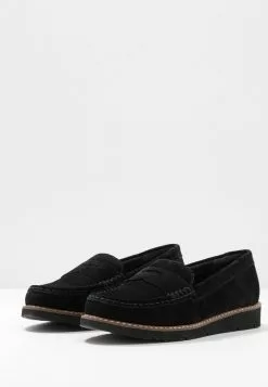 Anna Field COMFORT LEATHER - Slipper - Black 12 Anna Field COMFORT LEATHER - Slipper - Black -Anna Field Stil Geschaft 94d93292dc6346bbbe0edeff4f485a0a