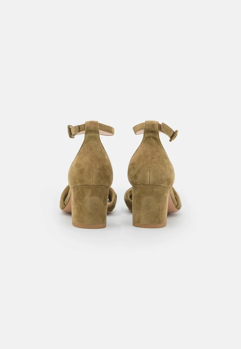 Anna Field LEATHER - Riemensandalette - Khaki 6 Anna Field LEATHER - Riemensandalette - Khaki – Bild 4