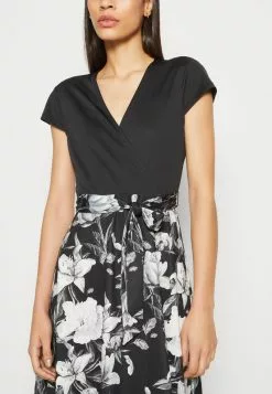 Anna Field Jerseykleid - Black/grey/white 13 Anna Field Jerseykleid - Black/grey/white -Anna Field Stil Geschaft 9e3d7045640742e7aac9deb27f57ac0b