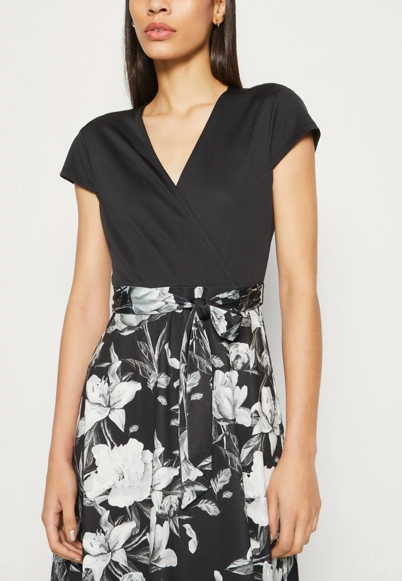 Anna Field Jerseykleid - Black/grey/white 8 Anna Field Jerseykleid - Black/grey/white – Bild 6