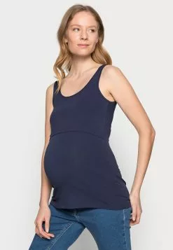 Anna Field MAMA NURSING 2 PACK - Top - Top - Dark Blue/grey 12 Anna Field MAMA NURSING 2 PACK - Top - Top - Dark Blue/grey -Anna Field Stil Geschaft a0eb6568fd0746bf88d9625299286439