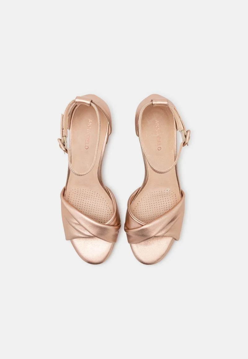 Anna Field LEATHER - Riemensandalette - Rose Gold-coloured 8 Anna Field LEATHER - Riemensandalette - Rose Gold-coloured – Bild 6