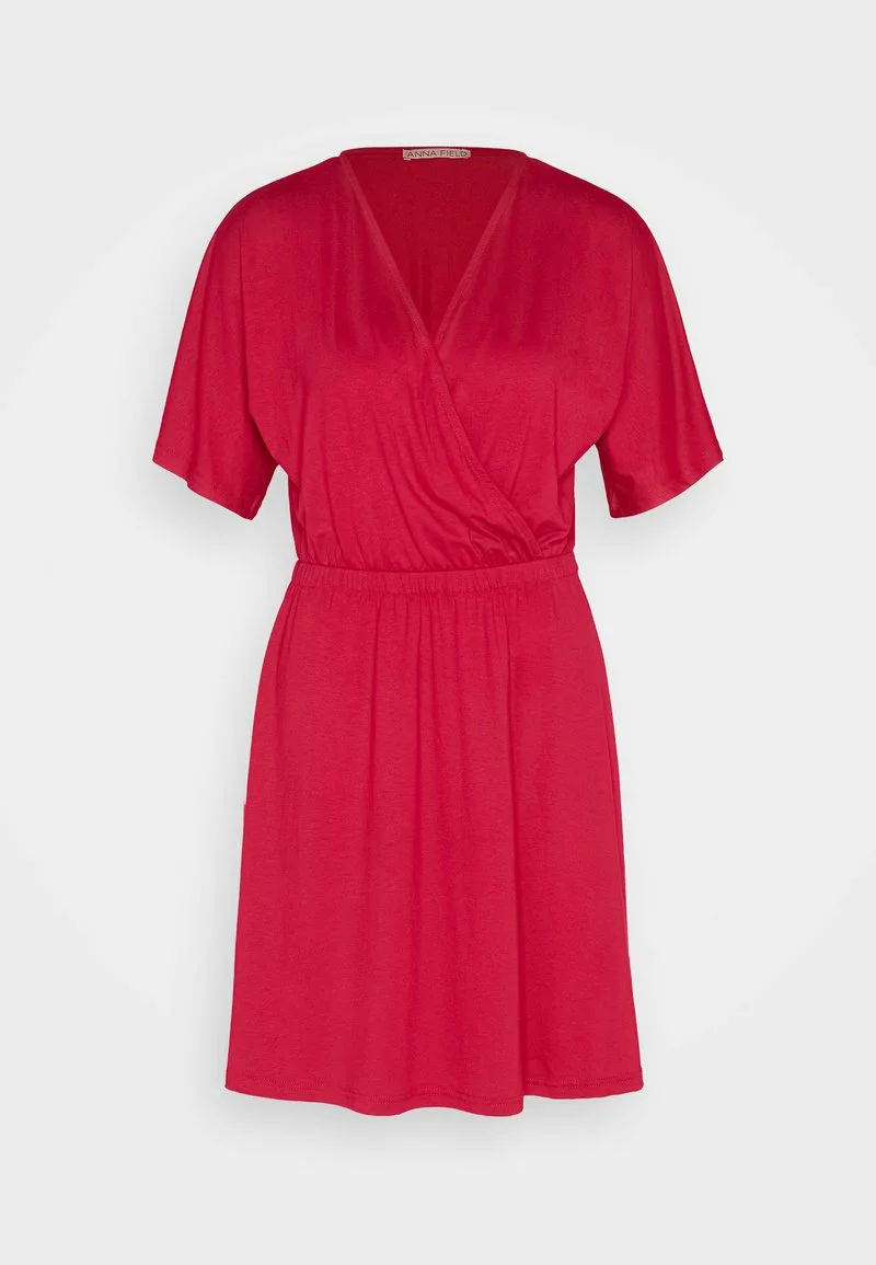 Anna Field Jerseykleid - Red 2 Anna Field Jerseykleid - Red