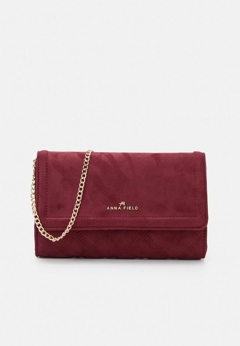 Anna Field Clutch - Red 3 Anna Field Clutch - Red