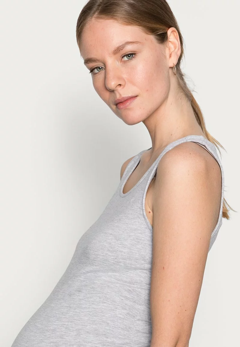 Anna Field MAMA 2 PACK - Etuikleid - Light Grey/black 7 Anna Field MAMA 2 PACK - Etuikleid - Light Grey/black – Bild 5