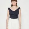 Anna Field Top - Dark Blue 1 Anna Field Top - Dark Blue -Anna Field Stil Geschaft bb5cf1ec0a674ad697727f912cf0c9c2