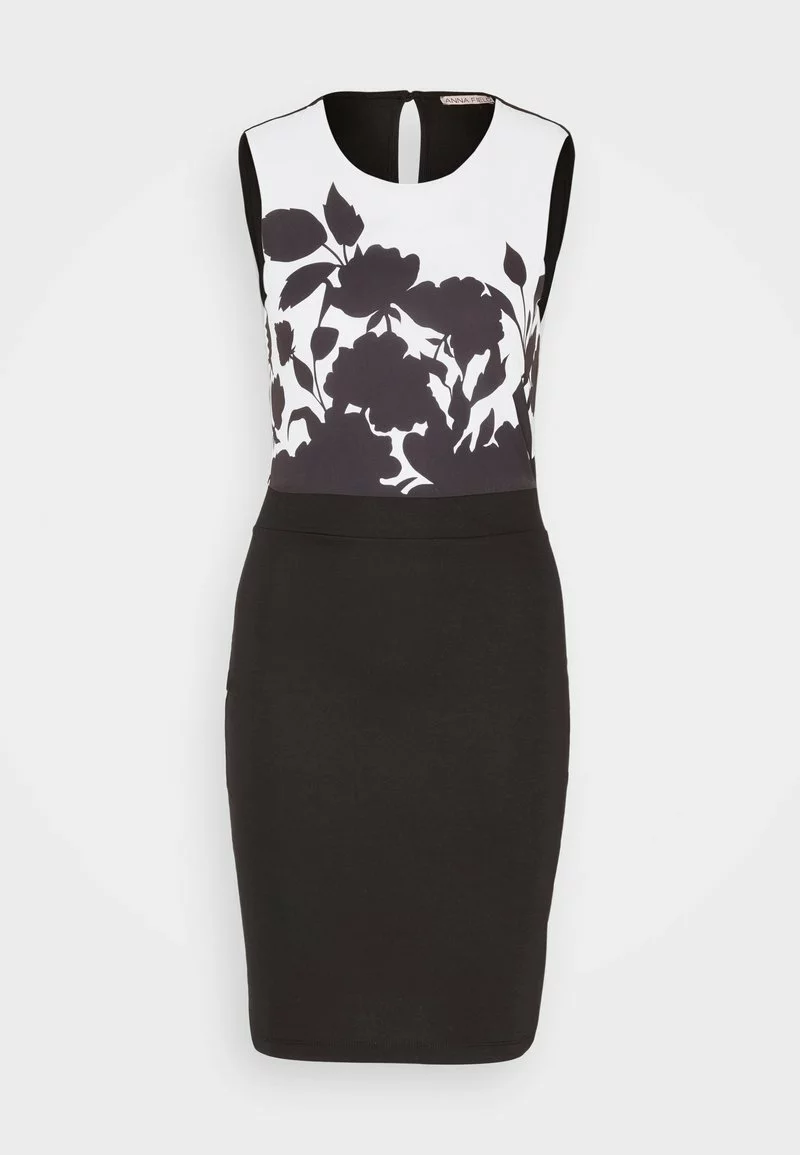 Anna Field Jerseykleid - Black/white 7 Anna Field Jerseykleid - Black/white – Bild 5