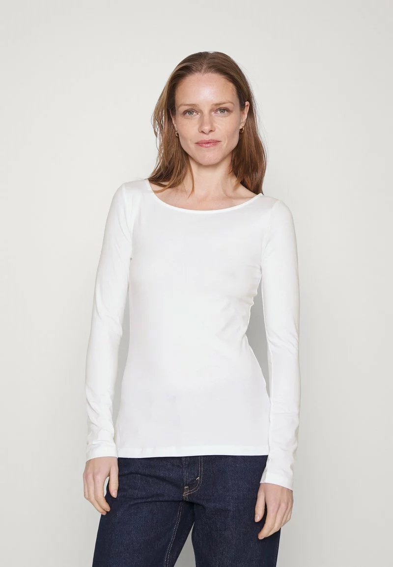 Anna Field 2 PACK - Langarmshirt - White/green 6 Anna Field 2 PACK - Langarmshirt - White/green – Bild 4