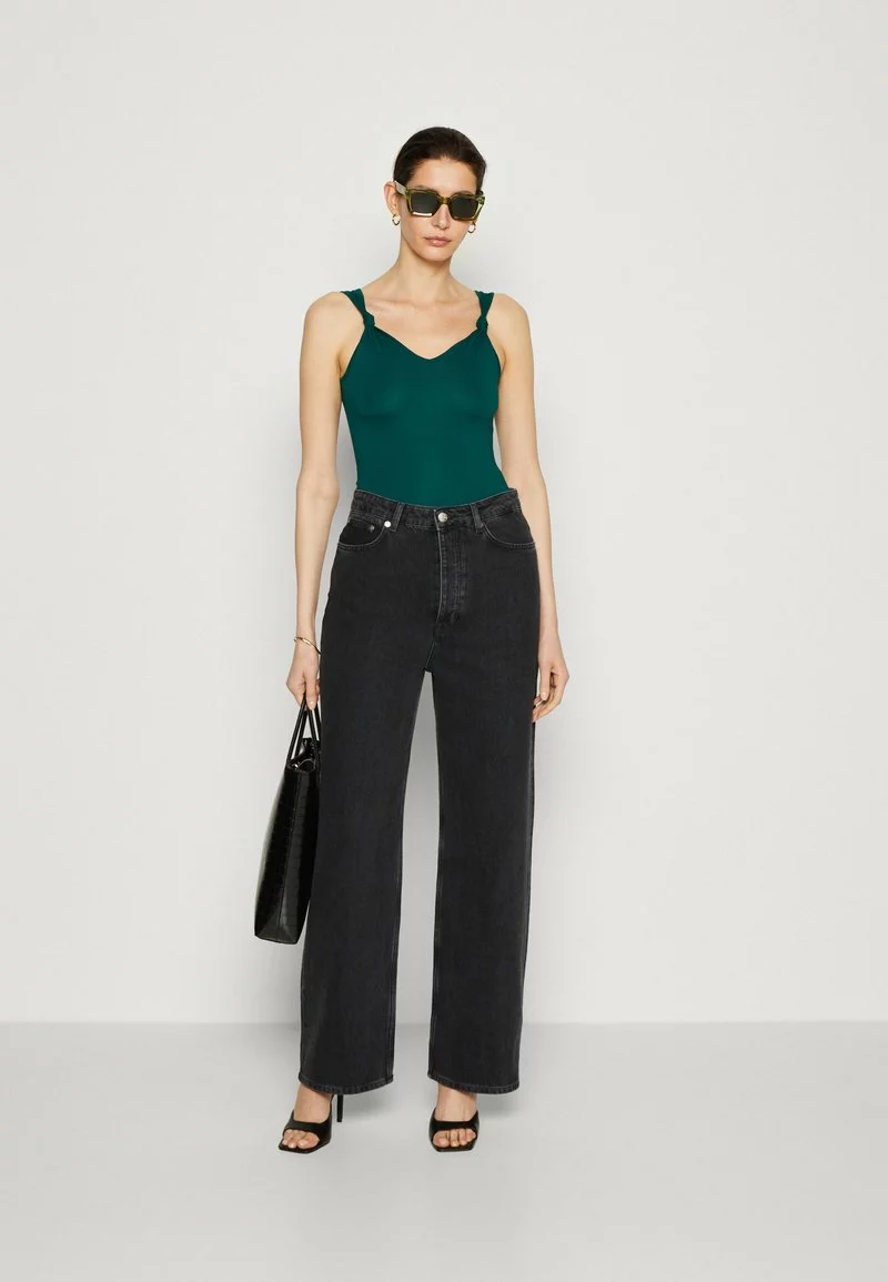 Anna Field Top - Dark Green 4 Anna Field Top - Dark Green – Bild 2