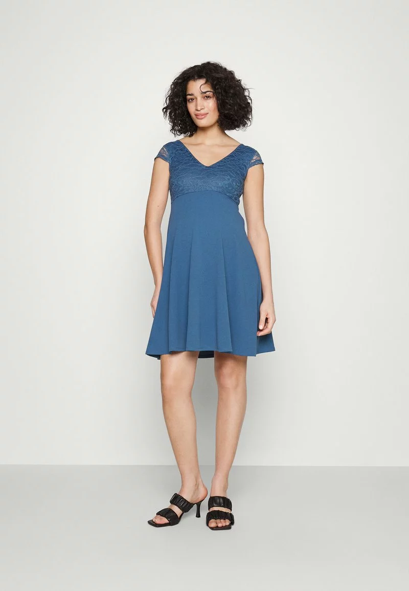 Anna Field MAMA Jerseykleid - Dark Blue 4 Anna Field MAMA Jerseykleid - Dark Blue – Bild 2