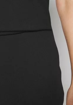 Anna Field Petite DRAPPED NECKLINE SMART BODYCON SLEEVELESS MINI DRESS - Jerseykleid - Black -Anna Field Stil Geschaft c5a8b3e2405f4b72b874a59f71d5803b