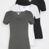 Anna Field 3 PACK - T-Shirt Basic - Black, White 1 Anna Field 3 PACK - T-Shirt Basic - Black, White -Anna Field Stil Geschaft d8673abc075746a285714e911a623aef