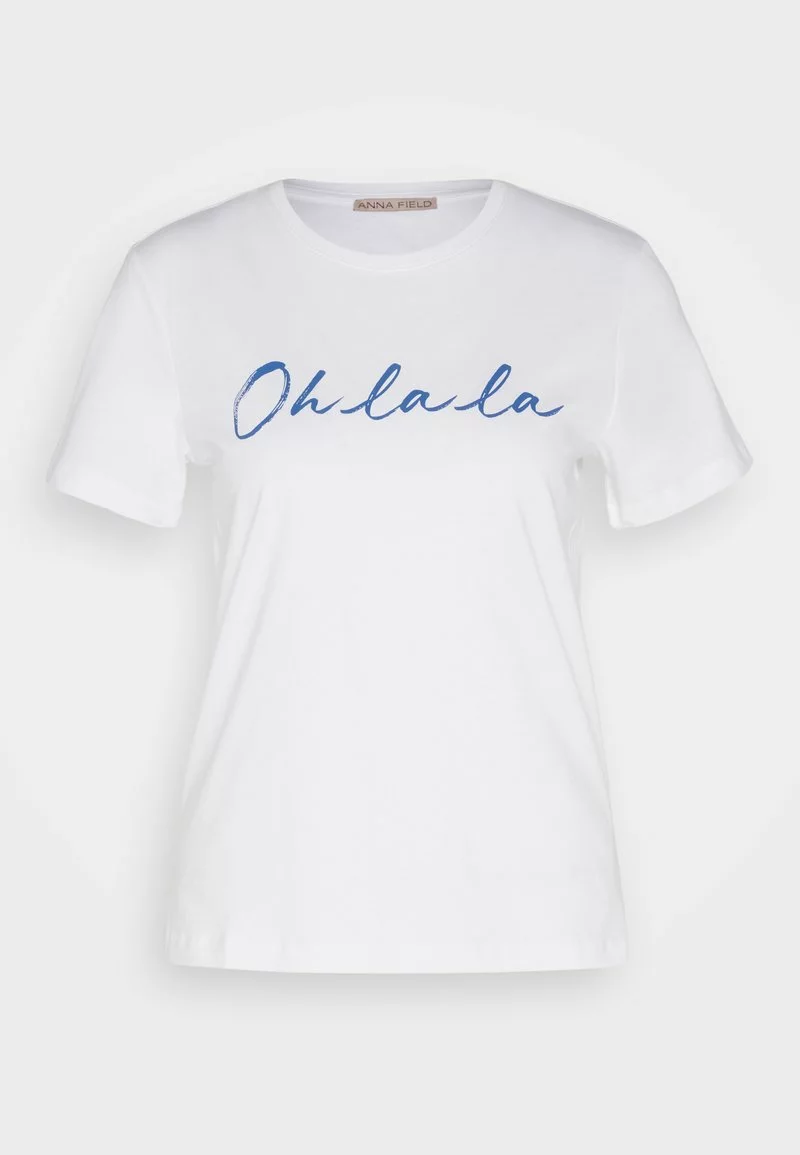 Anna Field T-Shirt Print - White 7 Anna Field T-Shirt Print - White – Bild 5