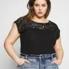 Anna Field Curvy T-Shirt Print - Black 2 Anna Field Curvy T-Shirt Print - Black -Anna Field Stil Geschaft db773c3a4963469daea7ceb259150bb3