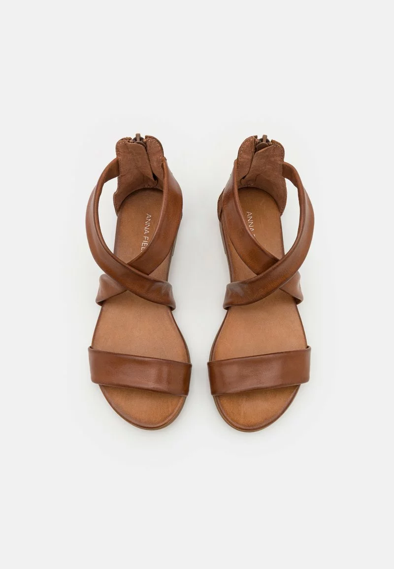 Anna Field LEATHER - Riemensandalette - Cognac 8 Anna Field LEATHER - Riemensandalette - Cognac – Bild 6
