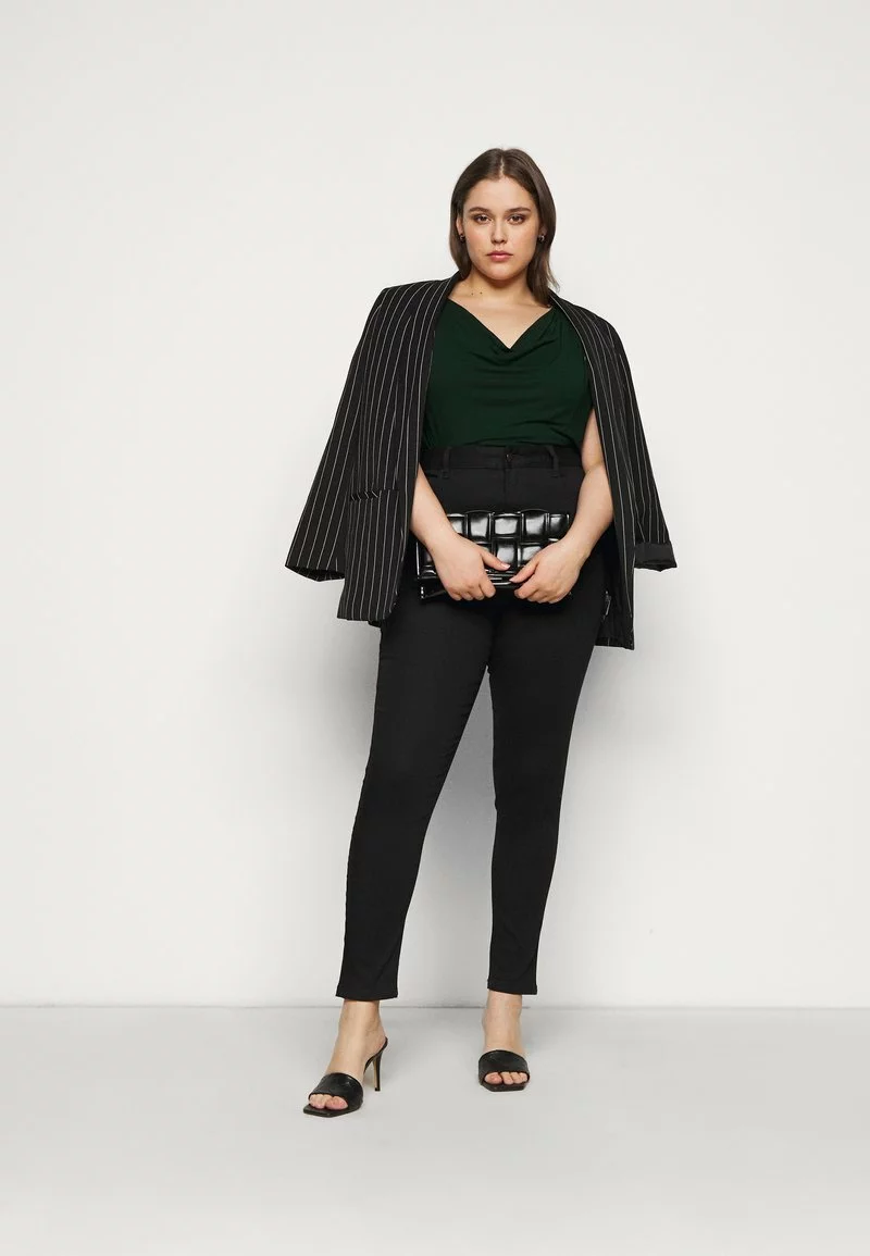 Anna Field Curvy T-Shirt Print - Dark Green 4 Anna Field Curvy T-Shirt Print - Dark Green – Bild 2