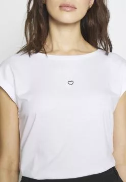 Anna Field T-Shirt Basic - White 12 Anna Field T-Shirt Basic - White -Anna Field Stil Geschaft df22c2478307483995150b5f3380699d