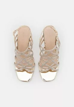 Anna Field LEATHER - High Heel Sandalette - Gold -Anna Field Stil Geschaft e2e0fb85ec4a42d49185f45641718138