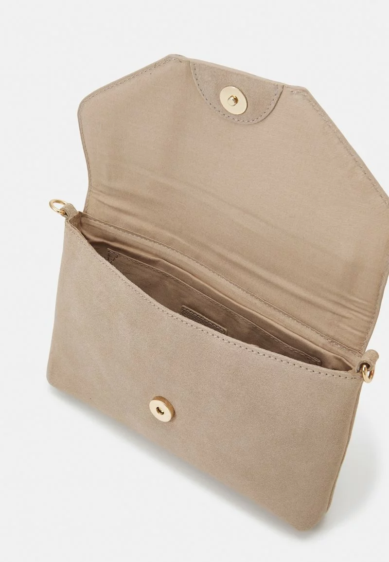 Anna Field LEATHER - Clutch - Taupe 5 Anna Field LEATHER - Clutch - Taupe – Bild 3