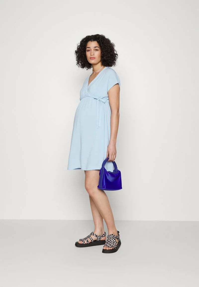 Anna Field MAMA Freizeitkleid - Light Blue 4 Anna Field MAMA Freizeitkleid - Light Blue – Bild 2