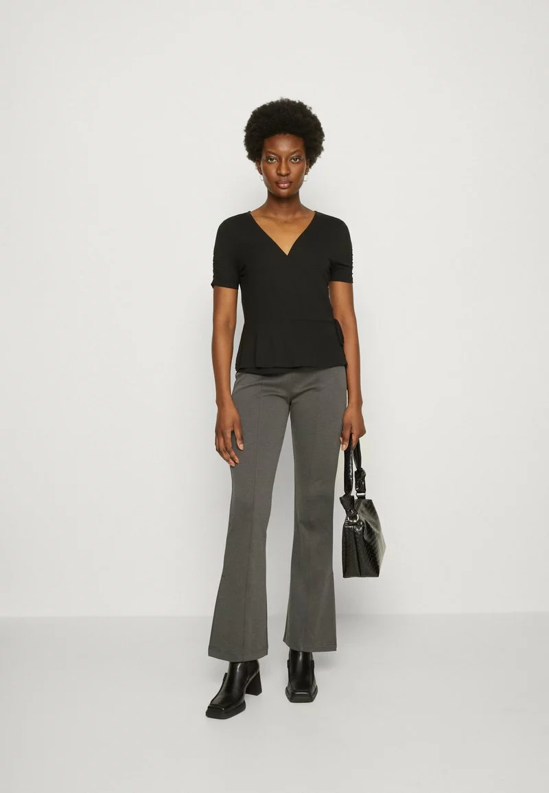 Anna Field T-Shirt Print - Black 4 Anna Field T-Shirt Print - Black – Bild 2