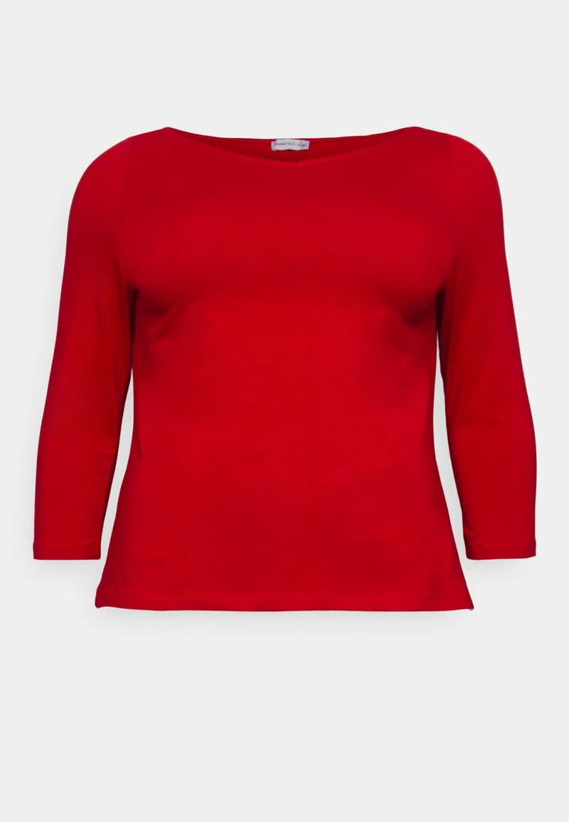 Anna Field Curvy Langarmshirt - Red 6 Anna Field Curvy Langarmshirt - Red – Bild 4