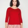 Anna Field Curvy Langarmshirt - Red 1 Anna Field Curvy Langarmshirt - Red -Anna Field Stil Geschaft ec5b05bee201413c932593a150dd5497