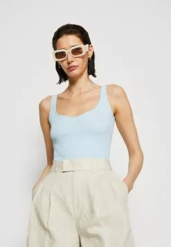 Anna Field Top - Light Blue -Anna Field Stil Geschaft ec8b4f2a92244321b609db6f17289cfd