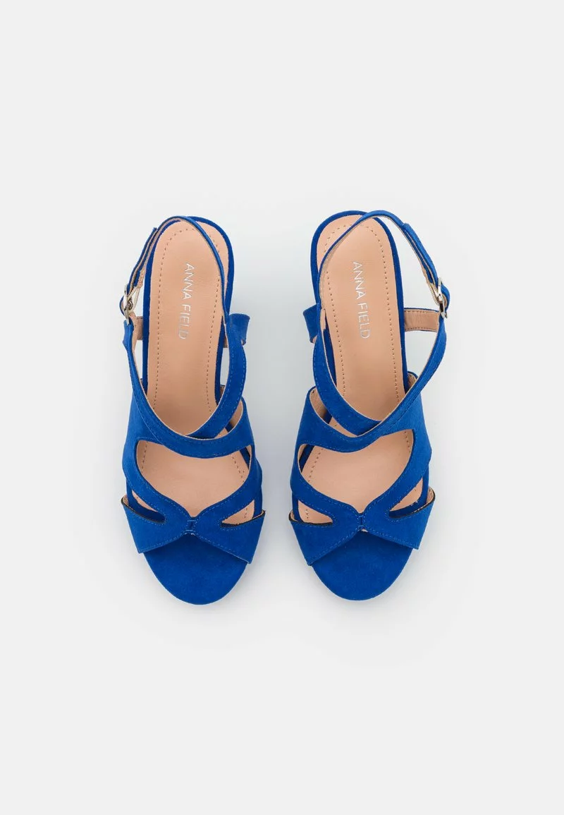 Anna Field Plateausandalette - Blue 8 Anna Field Plateausandalette - Blue – Bild 6