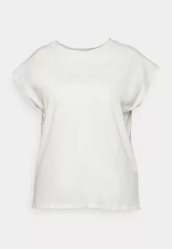 Anna Field Curvy T-Shirt Basic - Off White -Anna Field Stil Geschaft f17ab00ab91245f78b5f37762a66b207