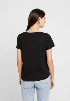 Anna Field T-Shirt Basic - Black 10 Anna Field T-Shirt Basic - Black -Anna Field Stil Geschaft f8a5beeb9ee04b349c6151f22e85d189