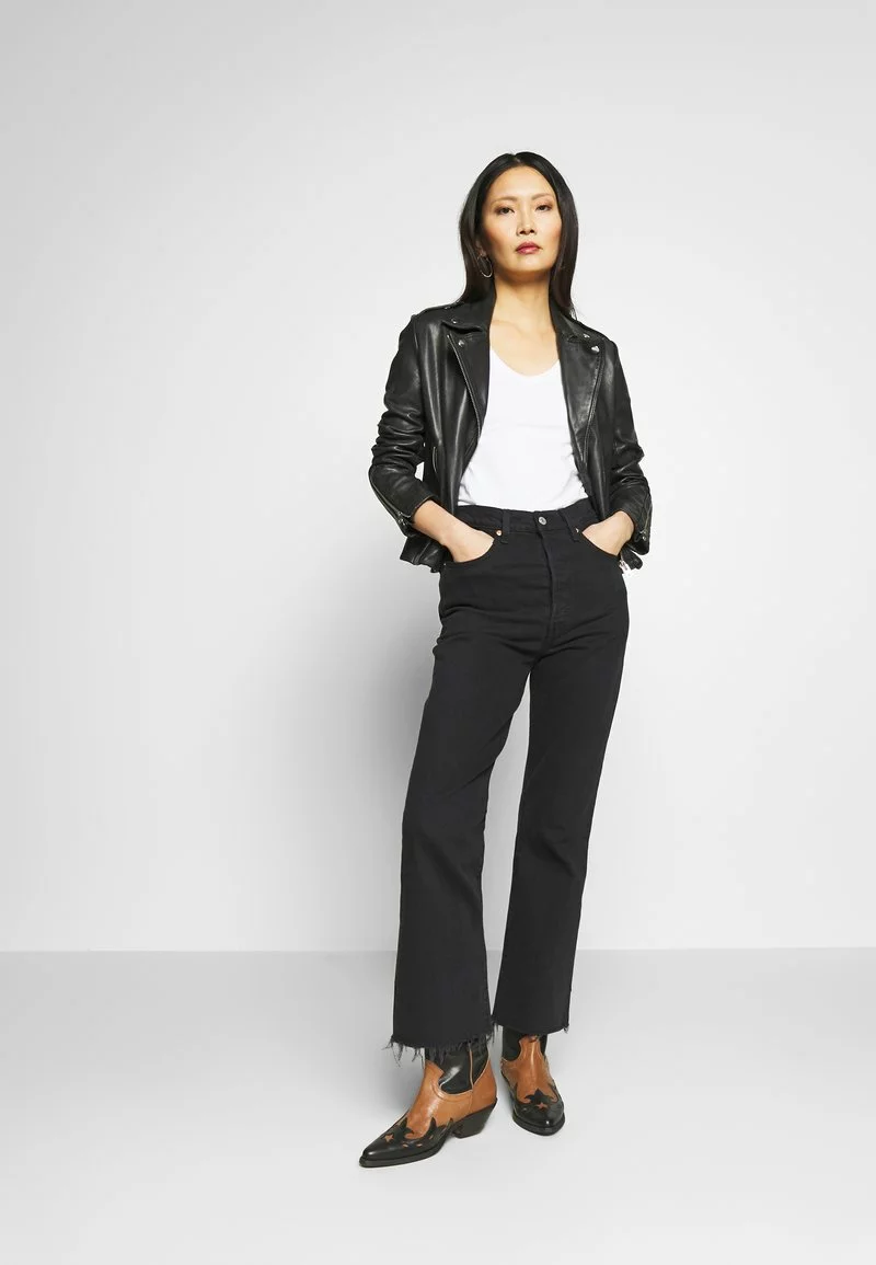 Anna Field 3 PACK - T-Shirt Basic - Black, White 4 Anna Field 3 PACK - T-Shirt Basic - Black, White – Bild 2