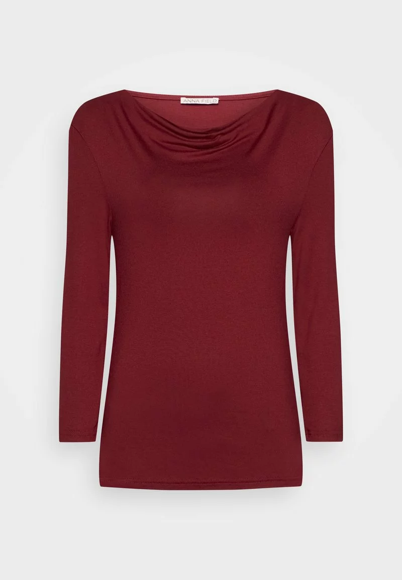 Anna Field Langarmshirt - Dark Red 3 Anna Field Langarmshirt - Dark Red