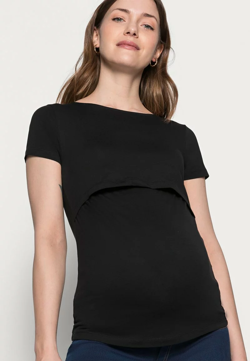 Anna Field MAMA NURSING 2er PACK - Basic T-shirt - T-Shirt Basic - Dark Blue/black 7 Anna Field MAMA NURSING 2er PACK - Basic T-shirt - T-Shirt Basic - Dark Blue/black – Bild 5