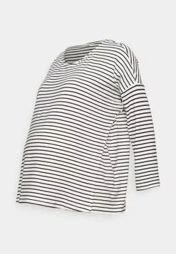 Anna Field MAMA Langarmshirt - Black/white 11 Anna Field MAMA Langarmshirt - Black/white -Anna Field Stil Geschaft fd6bf794220e49d08ca339819841145f