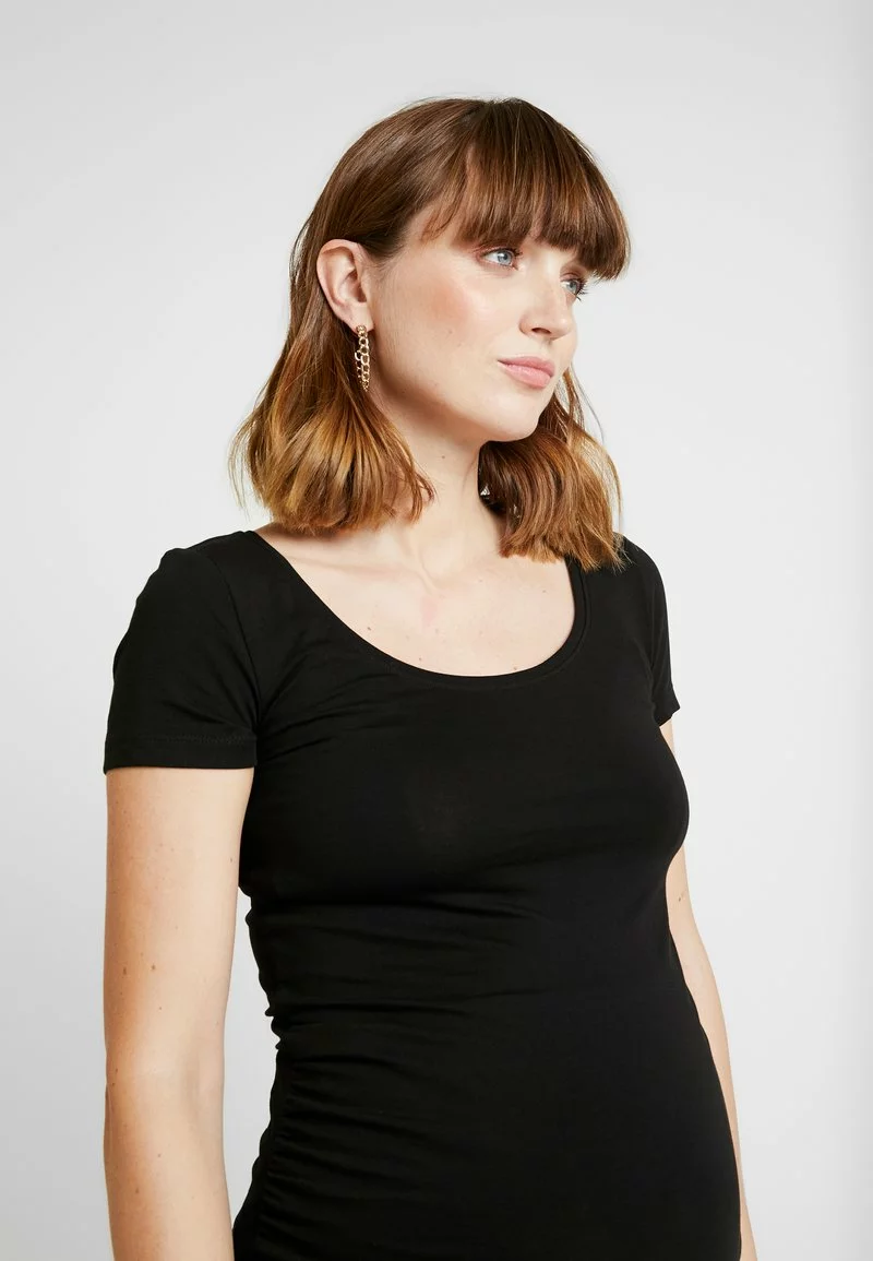 Anna Field MAMA 2 PACK - T-Shirt Basic - Dark Gray/black 8 Anna Field MAMA 2 PACK - T-Shirt Basic - Dark Gray/black – Bild 6