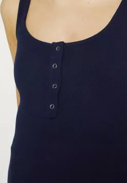 Anna Field MAMA WITH PRESS BUTTONS - Top - Dark Blue 13 Anna Field MAMA WITH PRESS BUTTONS - Top - Dark Blue -Anna Field Stil Geschaft fdce13ab39ee41aba7ea139a39ad26cf